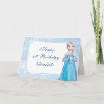 Disney&#39;s Frozen Elsa Birthday Card