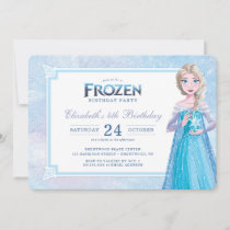 Disney's Frozen Elsa Birthday Invitation