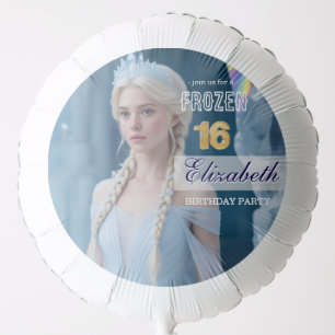 Disney's Frozen Elsa Birthday personalize name Balloon