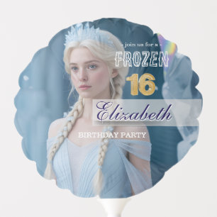 Disney's Frozen Elsa Birthday personalize name Balloon