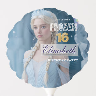 Disney's Frozen Elsa Birthday personalize name Balloon