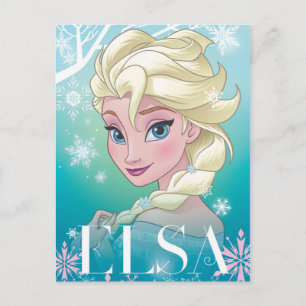Disney's Frozen Elsa Winter Portrait Postcard