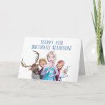 Disney&#39;s Frozen Girl&#39;s Birthday Card