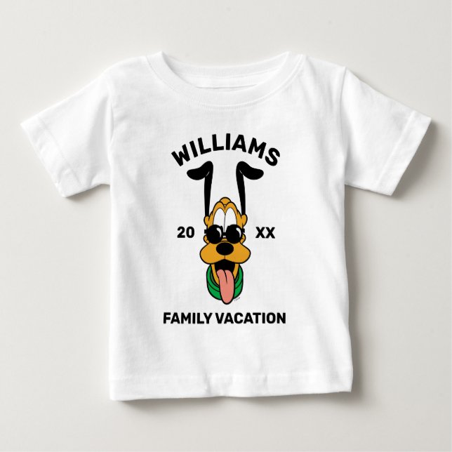 Disney's Goofy | Custom Family Vacation  Baby T-Shirt (Front)