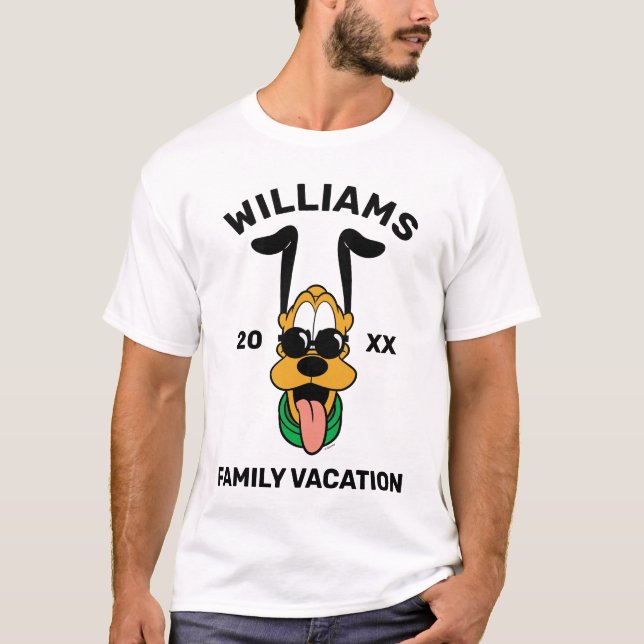 Disney's Goofy | Custom Family Vacation  T-Shirt (Front)