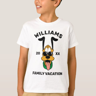 Disney's Goofy   Custom Family Vacation  T-Shirt