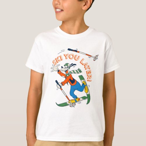 Disneys Goofy  Ski You Later T_Shirt