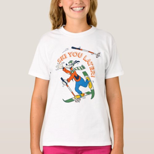 Disneys Goofy  Ski You Later T_Shirt