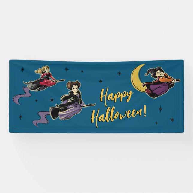 Disney's Hocus Pocus Halloween Party Banner (Horizontal)