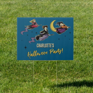 Disney's Hocus Pocus Halloween Party Sign