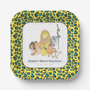 Disney's Lion King Baby Shower Paper Plates