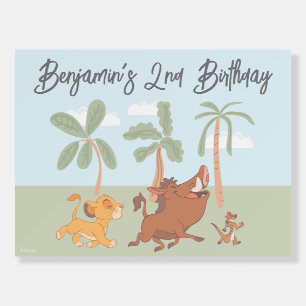 Disney's Lion King Jungle Safari Birthday Foam Board