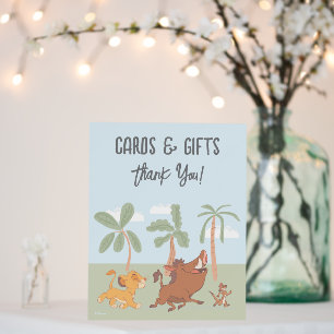 Disney's Lion King Jungle Safari Birthday Foam Board