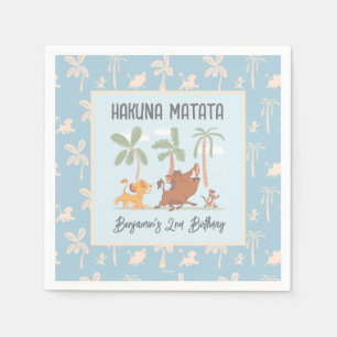 Disney's Lion King Jungle Safari Birthday Napkins