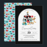 Disney's Mickey and Friends Kid's Birthday Invitation<br><div class="desc">Bring the magic of Mickey and his pals to your next birthday celebration with our customizable birthday invitations! Whether you're throwing a bash for a little one or a grown-up Disney enthusiast, these invitations are sure to set the tone for a memorable event. Featuring Mickey Mouse, Minnie Mouse, Donald Duck,...</div>