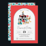 Disney's Mickey and Friends Kid's Birthday Invitation<br><div class="desc">Bring the magic of Mickey and his pals to your next birthday celebration with our customizable birthday invitations! Whether you're throwing a bash for a little one or a grown-up Disney enthusiast, these invitations are sure to set the tone for a memorable event. Featuring Mickey Mouse, Minnie Mouse, Donald Duck,...</div>