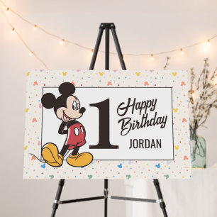 Disney's Mickey & Friends Character Birthday Foam Board