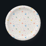 Disney's Mickey & Friends Character Birthday Paper Plates<br><div class="desc">These Mickey & Friends Confetti Pattern Paper Plates are a delightful addition to any Disney-themed party or celebration. Featuring a playful design of pastel-colored confetti and Mickey Mouse silhouettes,  these plates bring charm and fun to your table setting.</div>