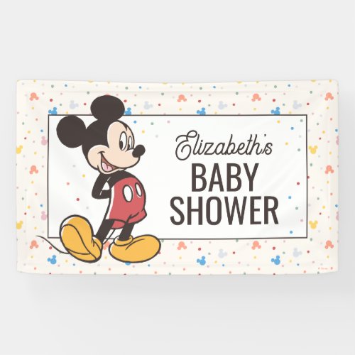 Disney's Mickey Mickey &amp; Friends Baby Shower Banner