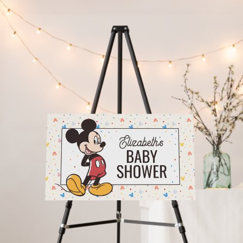 Disney's Mickey Mickey & Friends Baby Shower Foam Board