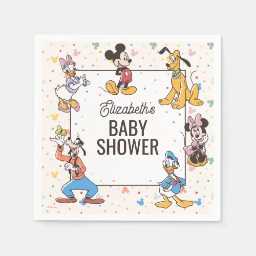 Disney's Mickey Mickey & Friends Baby Shower Napkins