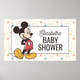 Disney's Mickey Mickey & Friends Baby Shower Poster
