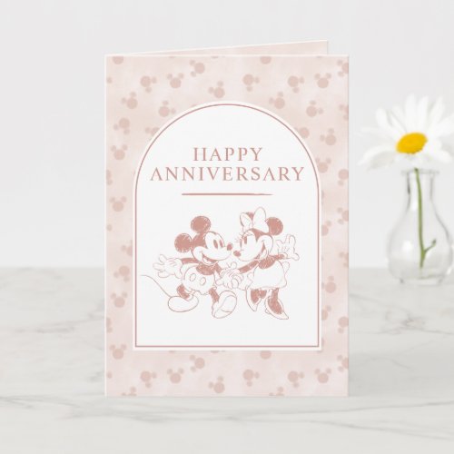Disney's Mickey &amp; Minnie Mouse Pink Card