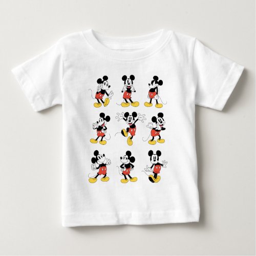 Disneys Mickey Mouse Emotions Baby T_Shirt