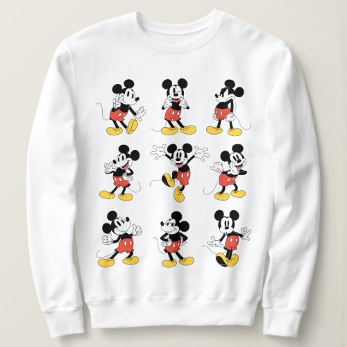 Disneys Mickey Mouse Emotions Sweatshirt