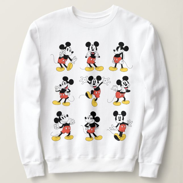 Disney's Mickey Mouse Emotions Sweatshirt (Design Front)