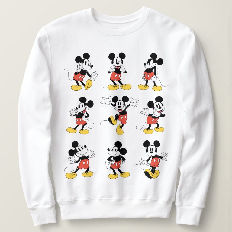Disney&#39;s Mickey Mouse Emotions                    Sweatshirt