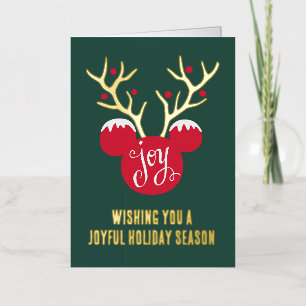 Disney's Mickey Mouse Joyful Foil Holiday Card