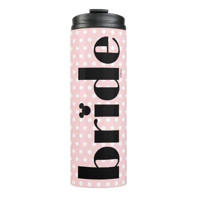 Disney's Minnie Mouse Bride - Polka Dot Thermal Tumbler (Front)