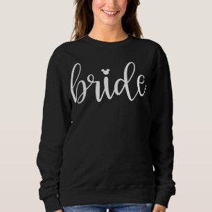 Disney's Minnie Mouse Bride Script Sweatshirt