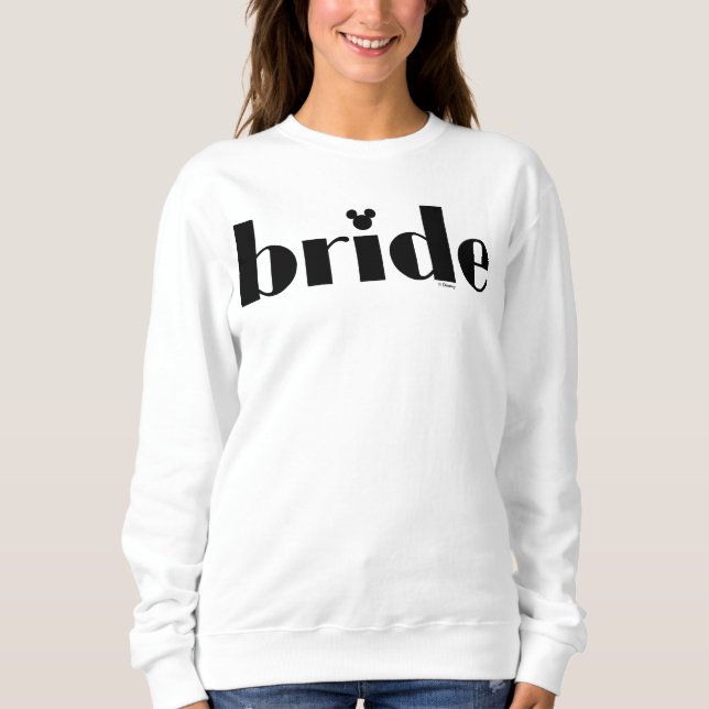 Disney's Minnie Mouse Bride  Sweatshirt (Front)