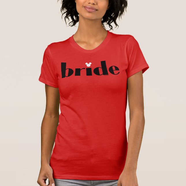 Disney's Minnie Mouse Bride  T-Shirt (Front)