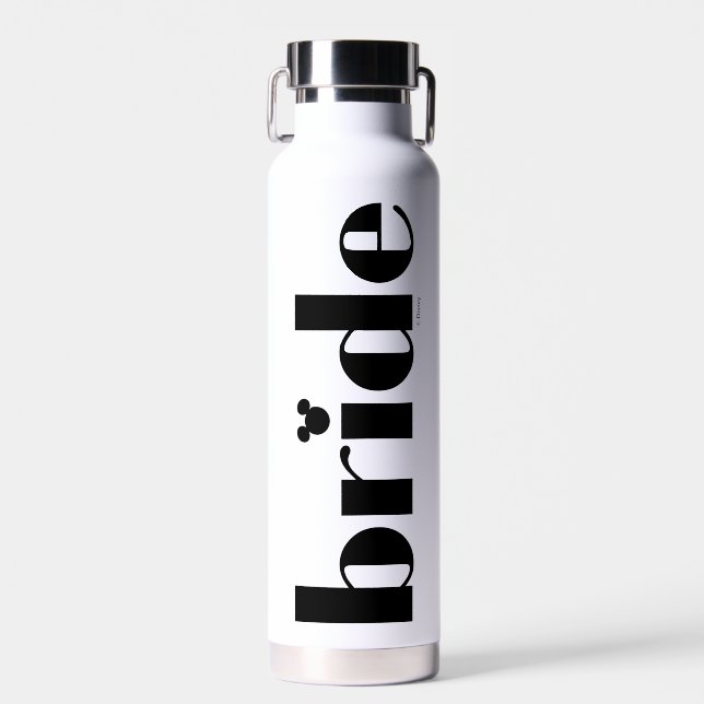 Disney's Minnie Mouse Bride Water Bottle (Front)