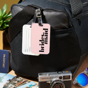 Disney's Minnie Mouse Bridesmaid Luggage Tag