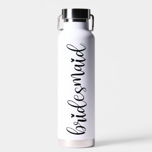 Disney's Minnie Mouse Bridesmaid Script Water Bottle