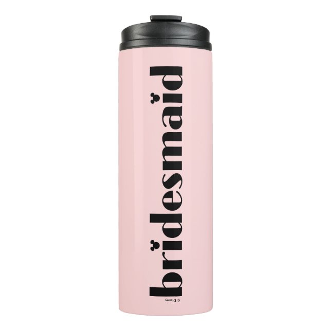 Disney's Minnie Mouse Bridesmaid Thermal Tumbler (Front)