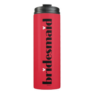 Disney's Minnie Mouse Bridesmaid Thermal Tumbler
