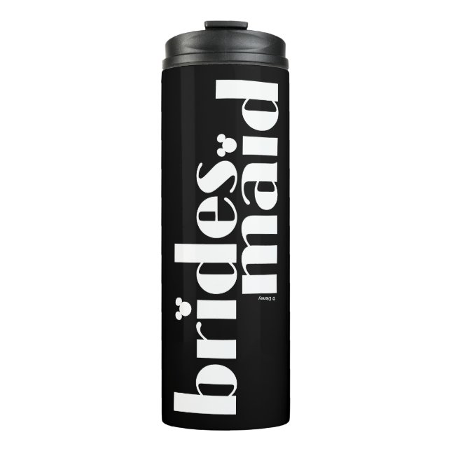 Disney's Minnie Mouse Bridesmaid Thermal Tumbler (Front)