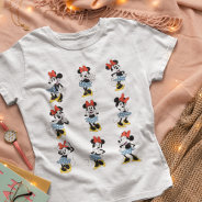 Disney's Minnie Mouse Emotions  T-shirt at Zazzle