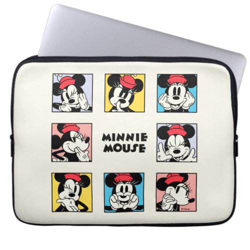 Disneys Minnie Mouse Grid Laptop Sleeve