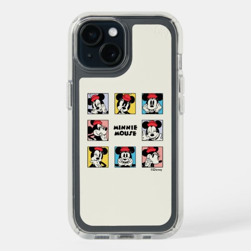 Disneys Minnie Mouse Grid iPhone 15 Case