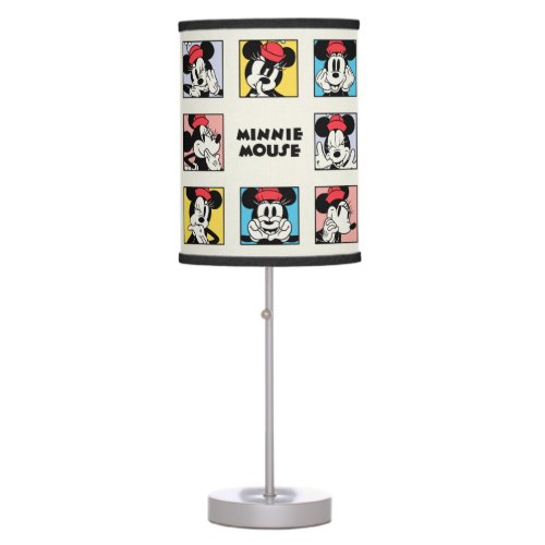 Disneys Minnie Mouse Grid Table Lamp