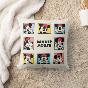 Disney's Minnie Mouse Grid Throw Pillow