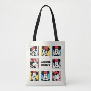 Disney's Minnie Mouse Grid Tote Bag