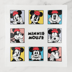 Disney's Minnie Mouse Grid Trinket Tray
