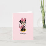 Disney&#39;s Minnie Mouse | Polka Dot Baby Shower Thank You Card
